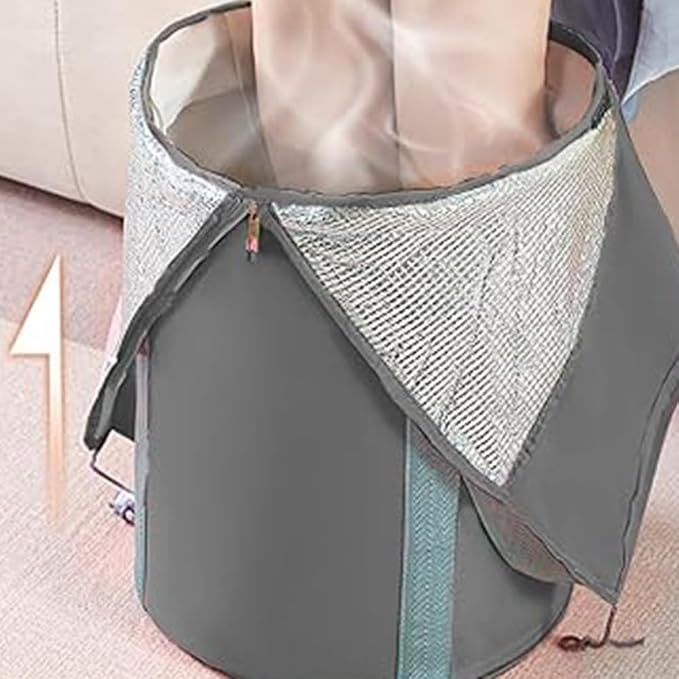 Ouliget Collapsible Bucket for Soaking Feet, Portable Travel Foot Bath Tub - Image 7