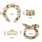 7 Pcs Spa Set, Facial Headband and Wristband Set, Skincare Accessories - Image 6