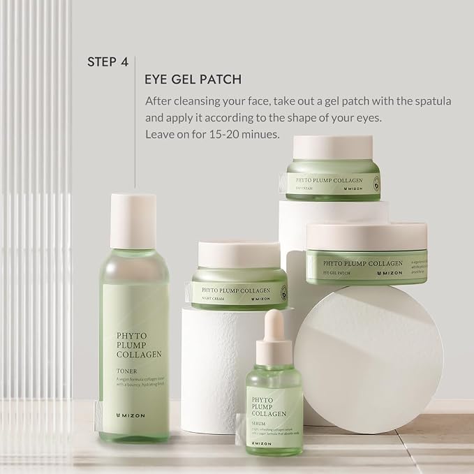 MIZON Phyto Plump Collagen Eye Gel Patch - Image 9