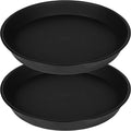 2 Pack Bird Bath Bowl 14", 1.6" Depth, 13 14 15 16 17 20 24 inch Plastic by Bleuhome