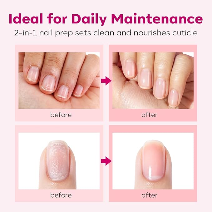 Modelones Cuticle Remover Kit Cuticle Remover Liquid & Cuticle Oil Cuticle Care - Image 2