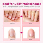 Modelones Cuticle Remover Cream Cuticle Softener Nail Repair - Image 2