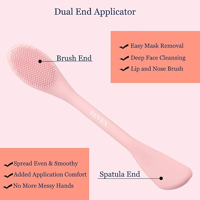 REVEX Pore Cleaning Brush, Face Scrubber, Exfoliating Pore Scrubber, Mask - Image 3