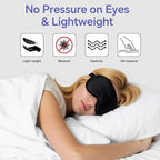 Silk Sleep Mask – 2 Pack Silk Eye Mask - Image 4