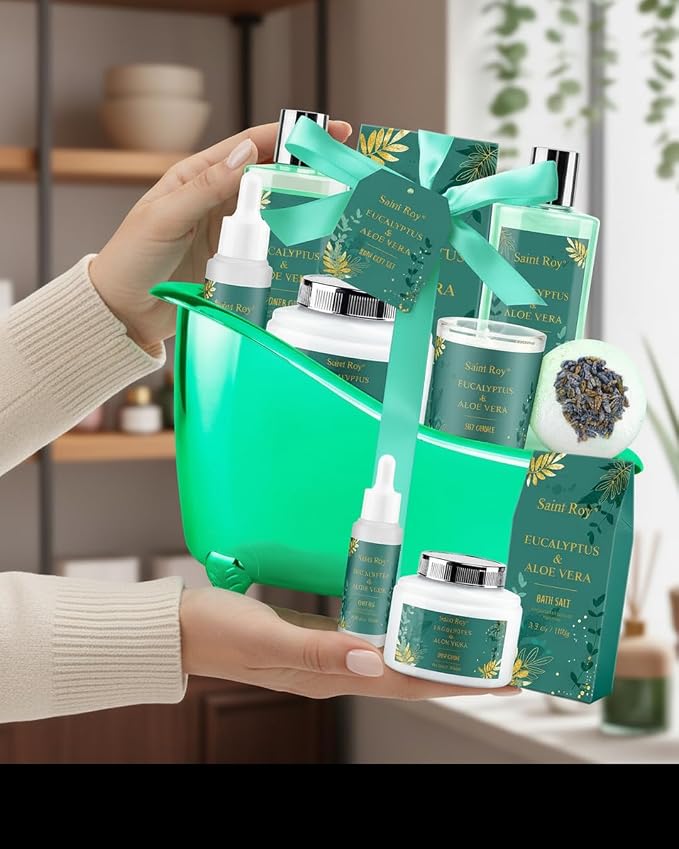 Mother day Spa Gift Basket, bath and body Basket, Christmas Gifts - Image 5