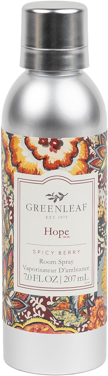 Greenleaf Gifts Hope Scented Room Air Freshener Spray | Non-Aerosol 7 oz Spray by GreenleafGifts