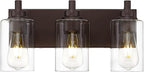 3-Light Bathroom Light Fixtures, Modern Vanity Light by Metwet