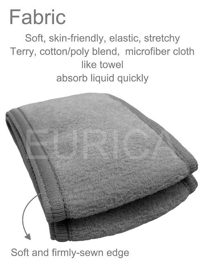 EUICAE Hair Wrap Headband, 6 Pack Non-slip Stretchable Washable Makeup Headband - Image 3