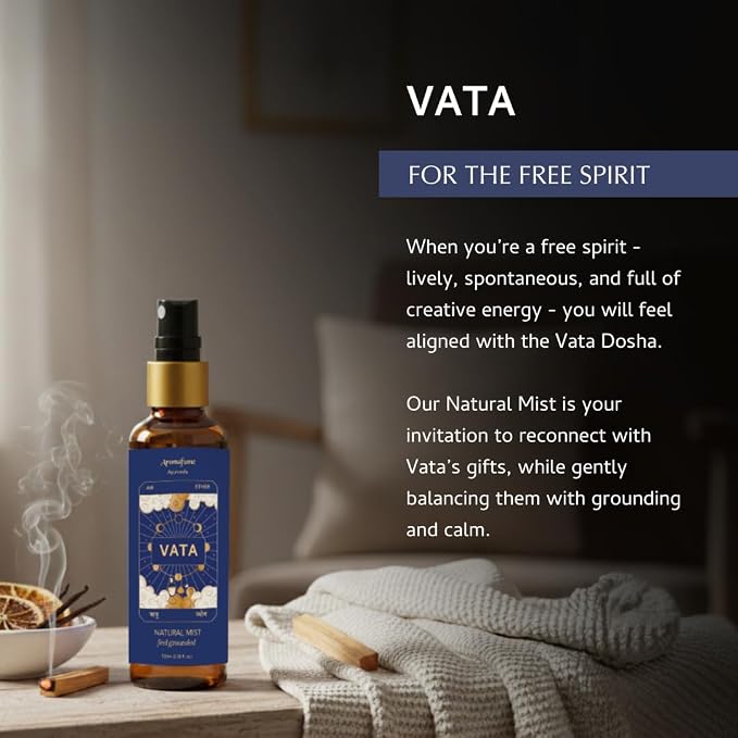 Orange & Vanilla Ayurveda Mist | Vata Balancing Room Spray | Air Freshener | - Image 4