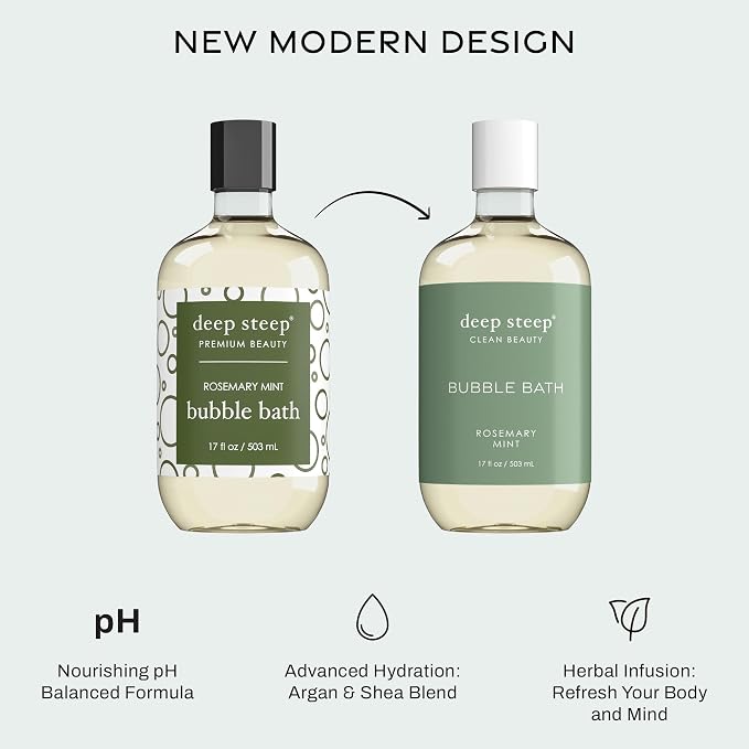 Deep Steep Rosemary Mint Bubble Bath - Image 4