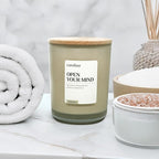 Carolina Open Your Mind Scented Candle, 16 oz Sandalwood & Amber Scented - Image 3