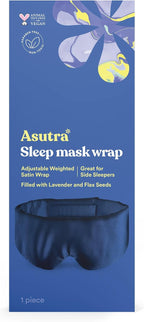 ASUTRA Eye Pillow Wrap for Sleep, Weighted Eye Mask, Meditation & Light - Image 3