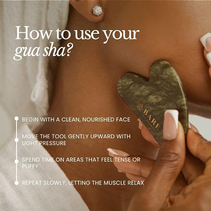 BARE BOTANICS Stainless Steel Gua Sha Tool | Sleek Facial Tool - Image 6