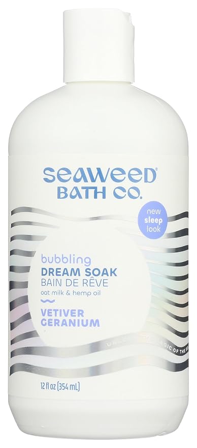 Seaweed Bath Co. Bubbling Dream Soak, Vetiver Geranium Scent, 12 Ounce - Image 5