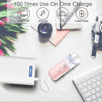GIVERARE 2 Pack Nano Facial Steamer, Handy Mini Mister, USB Rechargeable Mist - Image 7