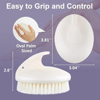 Dry Brushing Body Exfoliating Brush, Anti Slip Body Scrubber - Image 3