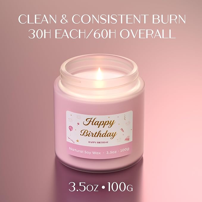 NORVENCE Scented Candles Gift Set, Stress Relief Candles - Image 3
