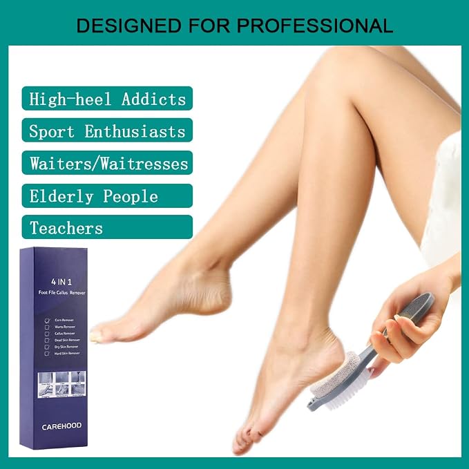 CAREHOOD Foot File Callus Remover - Image 4