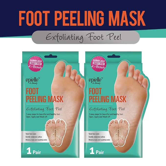 Epielle Foot Peel Mask | 2 Pairs | - Image 4