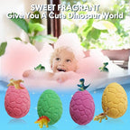 KAV Dinosaur Egg Bath Bombs for Kids – 6pc Fizzy Dino Bath Bomb Gift Set - Image 4