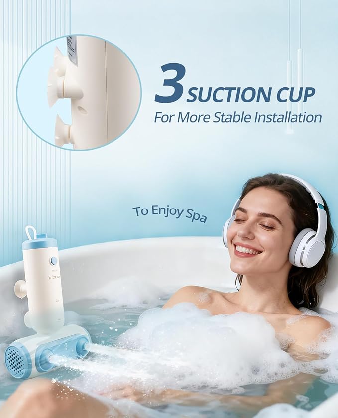 Bath Jets for Tub, Portable Jet Spa for Bathtub - Image 6
