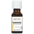 Aura Cacia Essential Oil, Meditative Frankincense, 0.5 Fluid Ounce, Packaging by AuraCacia