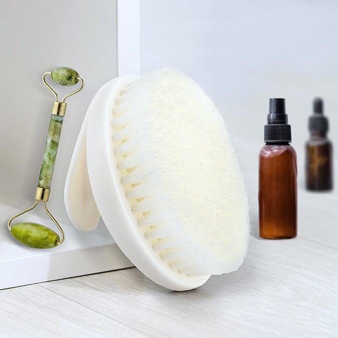 Dry Brushing Body Exfoliating Brush, Anti Slip Body Scrubber - Image 7