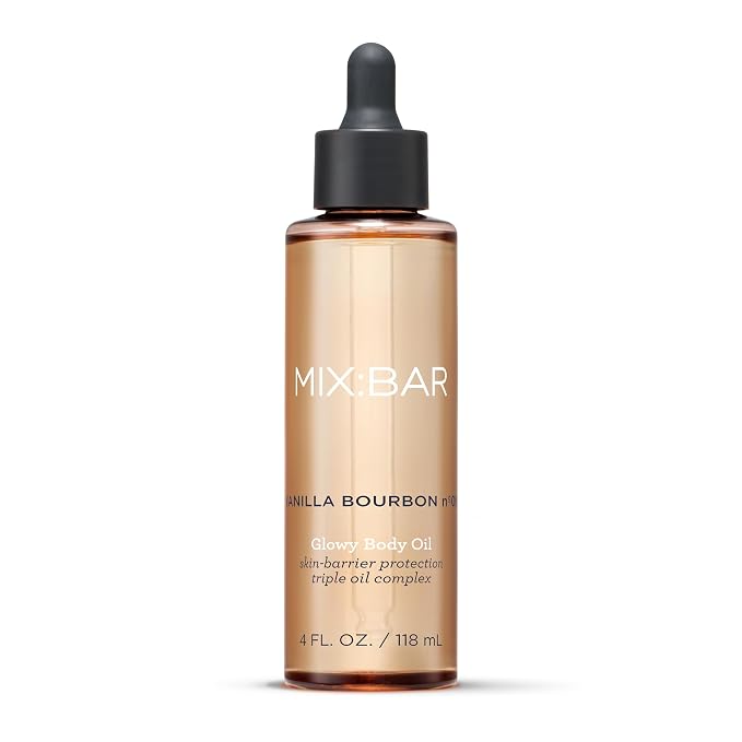 MIX:BAR Vanilla Bourbon Glowy Body Oil by MIXBAR