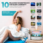 Dreamlax Rain Humidifiers for Bedroom – Cool Mist Essential Oil Diffuser - Image 7