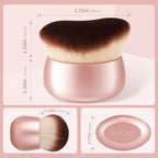 docolor Self Tanner Brush 75mm Large Body Makeup Brush Soft synthetic hair - Image 2
