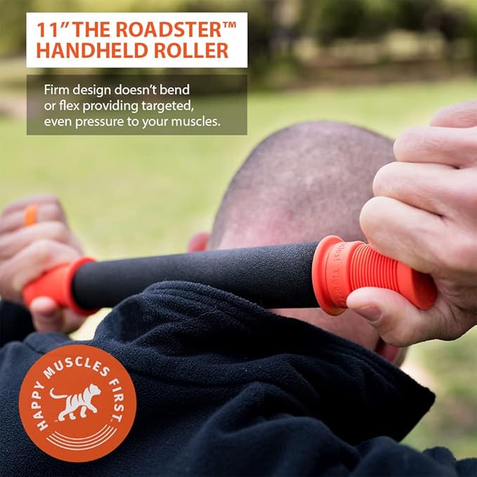 Tiger Tail 11in Massage Stick Portable Roller, Deep Tissue Foam Roller - Image 4