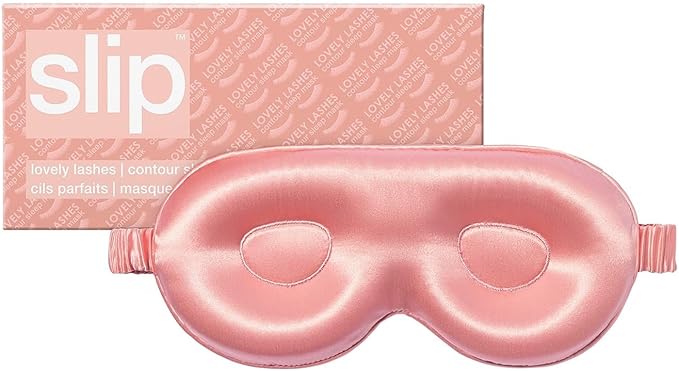 slip Rose Contour Sleep Mask | Pure Silk, 100% Mulberry Silk | Contoured Design by SLIP