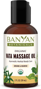 Banyan Botanicals Vata Massage Oil – Organic Herbal Massage Oil by BanyanBotanicals