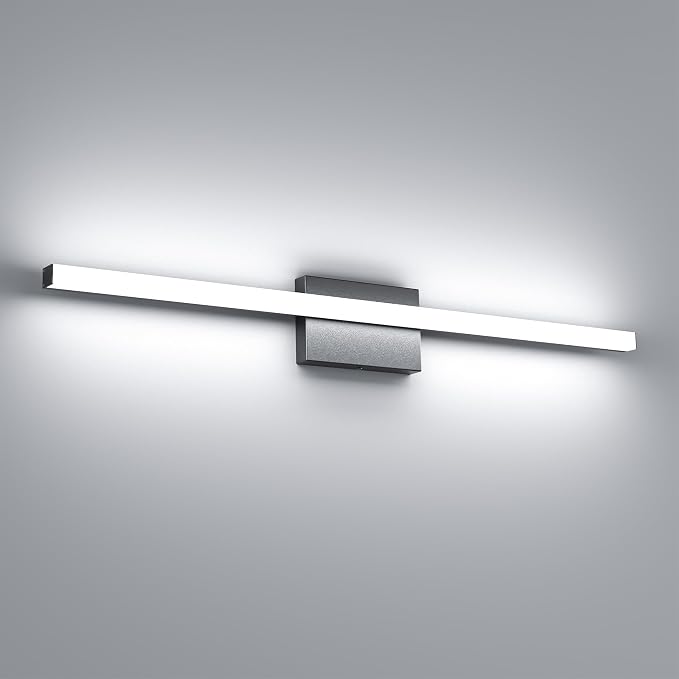 36Inch LED Bathroom Vanity Light Bar 5700K Dimmable Led Bathroom Light Over by FWASTT