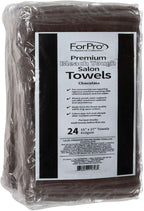 ForPro Professional Collection Premium Bleach Tough Salon Towels, 100% Cotton - Image 2