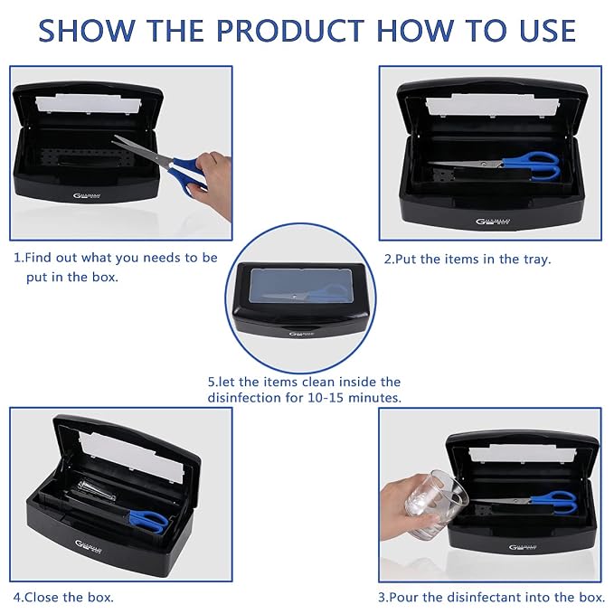 Gusnilo nail art tools sterilizer box - Image 4