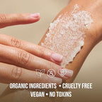 Organic Coconut Oil Scrub, Exfoliating Salt Body Scrub, Deep Cleansing - Image 7