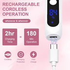 Professional Manicure Pedicure Kit, Electric Nail Drill - Image 4