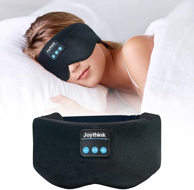 Joythink Weighted Eye Masks Bluetooth Sleep Mask Headphones Silk Wireless by Joythink
