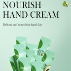 Disposable Avocado Hand Cream for Dry Cracked Hands, Travel Size Mini Hand - Image 2