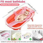 Baby Bath Support Mesh Pad Newborn Bath Tub Seat Net Non-Slip Baby Tub Mat - Image 3
