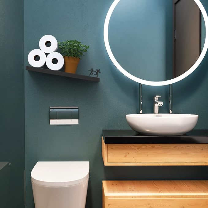 Artori Floating Toilet Paper Shelf Storage - Image 4