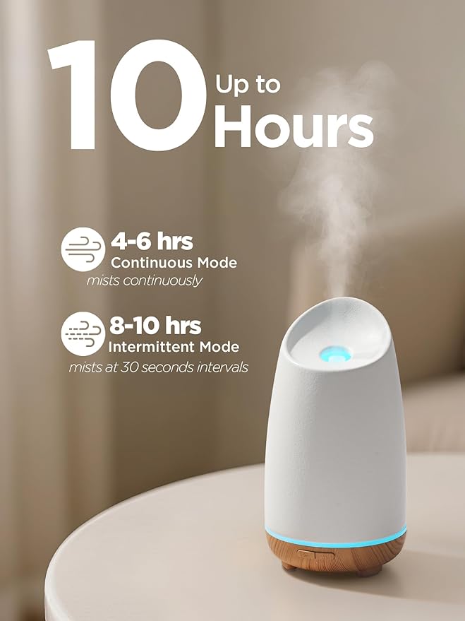 InnoGear 150ml Ceramic Oil Diffuser, Handcrafted Stone Essential Oil Diffuser - Image 2