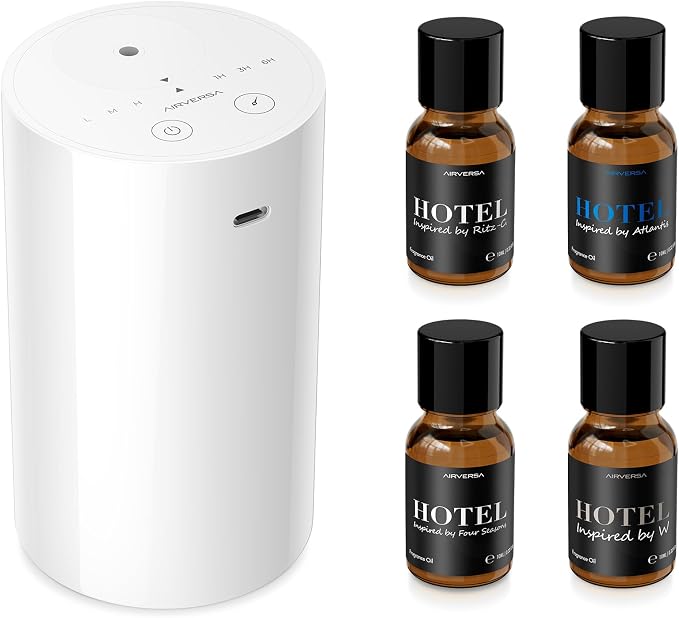 Airversa Waterless Essential Oil Diffuser Starter Kit by Airversa