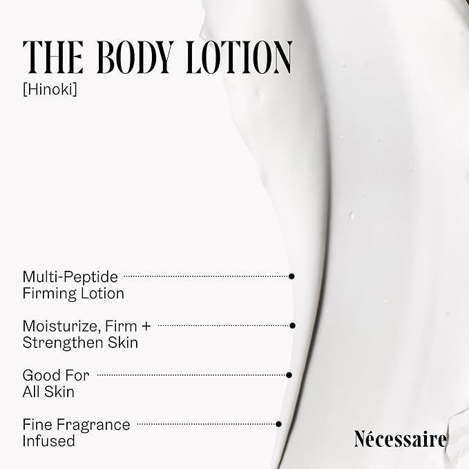 Nécessaire The Body Lotion Hinoki – Multi-Peptide Moisturizer - Image 4