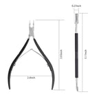 Ejiubas Cuticle Trimmer with Cuticle Pusher Cuticle Nipper Professional Grade - Image 6