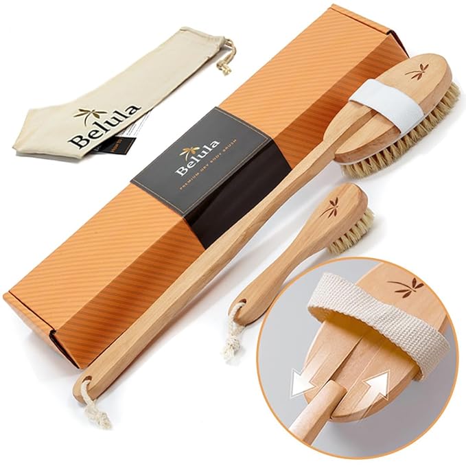 Belula Dry Brushing Body Brush Set by Belula