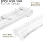 Luxspire Vanity Tray, Bathroom Toilet Tank Storage Tray, Resin Kitchen Sink - Image 5