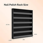 OmySalon Nail Polish Organizer Wall Mount - Image 4