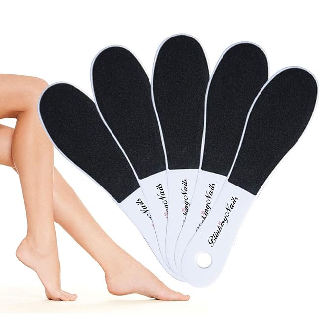 Foot File, Foot Callus Remover Professional Sandpaper Pedicure Tools Double by Unknown